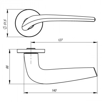 Ручка Armadillo TWIN Slim